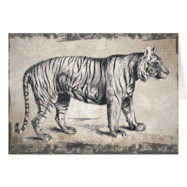 Tijger  wildgroei decoratief (Voorkant Horizontaal)