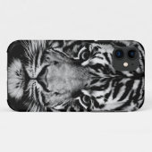 Tijger zwart-wit Case-Mate iPhone case (Achterkant (horizontaal))