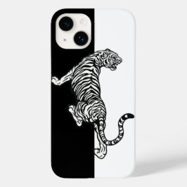 Tijger Zwart Wit Case-Mate iPhone 14 Hoesje