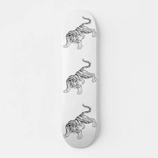 tijgerAziatische cultuur Skateboard (Voorkant)