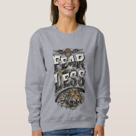 Tijgerberg Motivatie Grafische Zweetshirt zonder V Trui