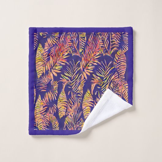 Tijgerblad Bad Handdoek (Wasdoekje)