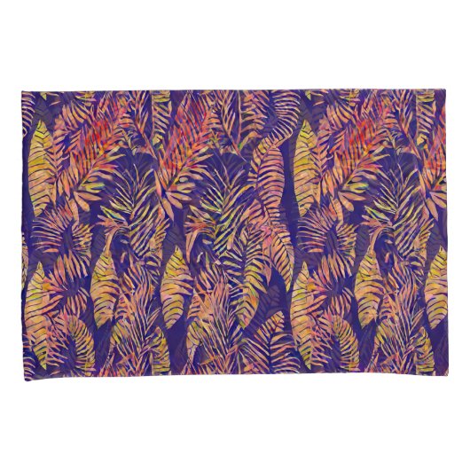 Tijgerblad Kussensloop (Voorkant-Rechts)