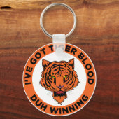 tijgerbloed sleutelhanger (Voorkant)