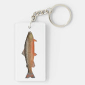 tijgerforel sleutelhanger (achterkant)