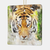 tijgergezicht ornament (Links)