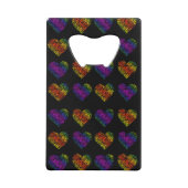 Tijgerhart 1 kredietkaart flessenopener (Voorkant)