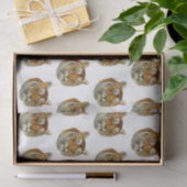  tijgerhoofd tissuepapier (Geschenk)