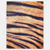 Tijgerhuid Fleece Deken (Voorkant)