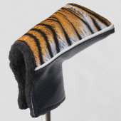 Tijgerhuid Golfheadcover (3/4 voorkant)