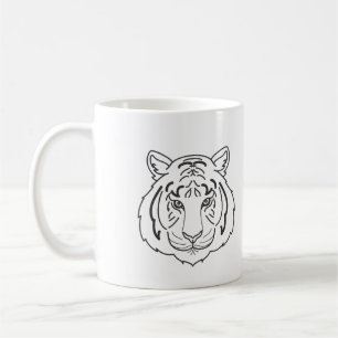 Tijgerillustratie Koffiemok