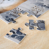 Tijgerjacht 's nachts legpuzzel (Zijkant)