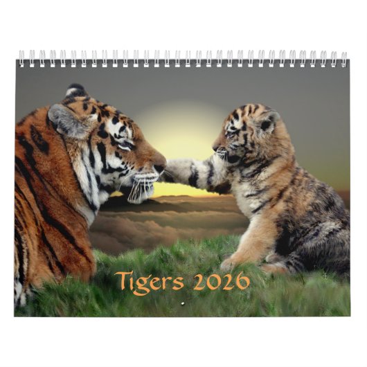 tijgerkalender kalender (Hoes)