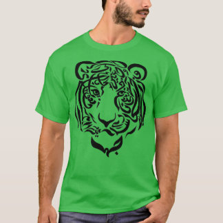 tijgerkalligrafie t-shirt