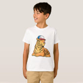 Tijgerkapje T-shirt (Voorkant volledig)