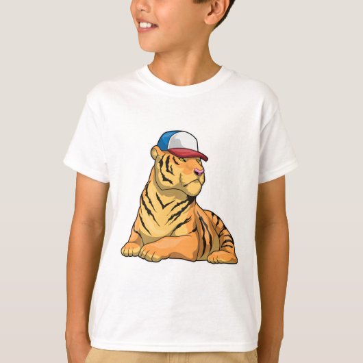 Tijgerkapje T-shirt (Voorkant)