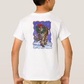 Tijgerkerstmis T-shirt (Achterkant)