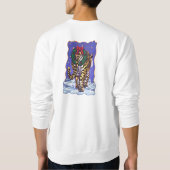 Tijgerkerstmis Trui (Achterkant)