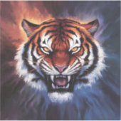 tijgerkoning sticker (Voorkant)