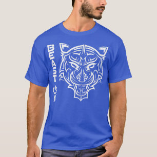 TijgerkopBeast OnGym Motivation Fitness Gezegden T-shirt
