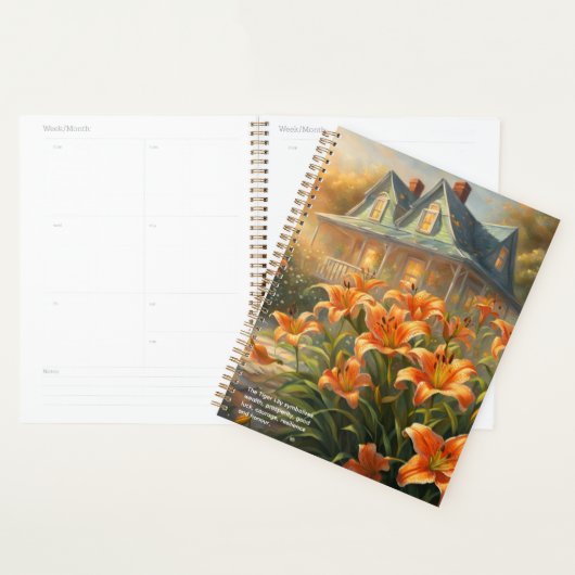 Tijgerlelie Kalender Planner (Display)