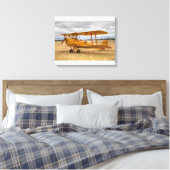 Tijgermot Canvas Afdruk (Insitu (Slaapkamer))