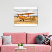 Tijgermot Canvas Afdruk (Insitu (Woonkamer))