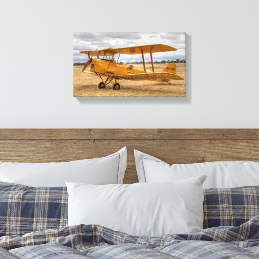 Tijgermot Canvas Afdruk (Insitu (Slaapkamer))