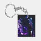 tijgernacht sleutelhanger (Voorkant Links)