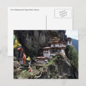 tijgernestvlaggen briefkaart (Voorkant / Achterkant)