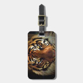 Tijgerogen Bagagelabels (Voorkant verticaal)