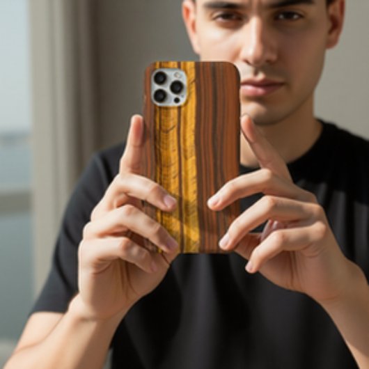 Tijgeroog edelsteen Case-Mate iPhone case