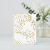 Tijgerpaal Briefkaart (Staand voorkant)