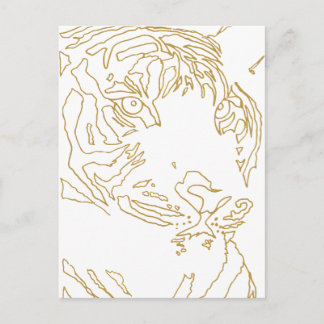 Tijgerpaal Briefkaart