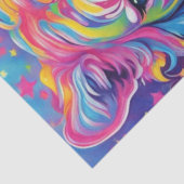 Tijgerpalet: Kleurrijke Tiger Decoupage, Tissuepapier (Detail)