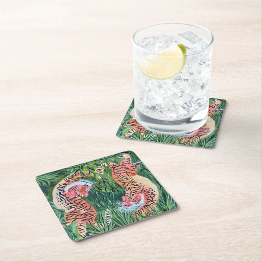 Tijgerpapier onderzetters (Insitu)