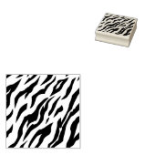 tijgerpatroon Rubberstempel afdrukken (Gestempeld)