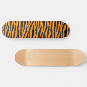tijgerpatroon skateboard (Horizontaal)