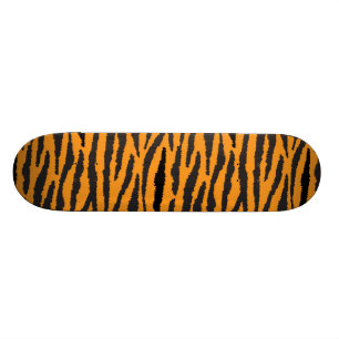 tijgerpatroon skateboard