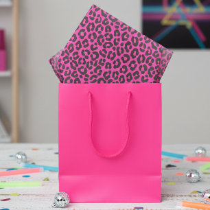 Tijgerprint in miniatuur roze tl-kleur tissuepapier
