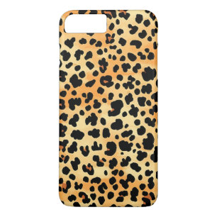 Tijgerprint telefoonhoesje 	iPhone 8 plus / 7 plus hoesje