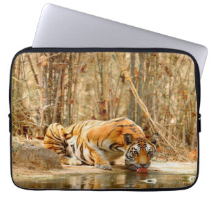 Tijgerreflectie Laptop Sleeve