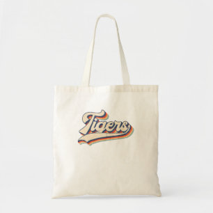 Tijgers School Sportnaam Retro Gift Mannen Vrouwen Tote Bag