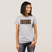 TIJGERS VROUWENSHIRT T-SHIRT (Voorkant volledig)