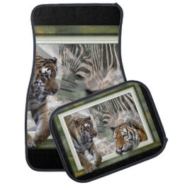 Tijgers, Zebra, Giraffe, primitief Oerwoud Automat