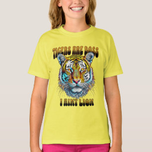Tijgers zijn baas Ik lieg niet T-shirt