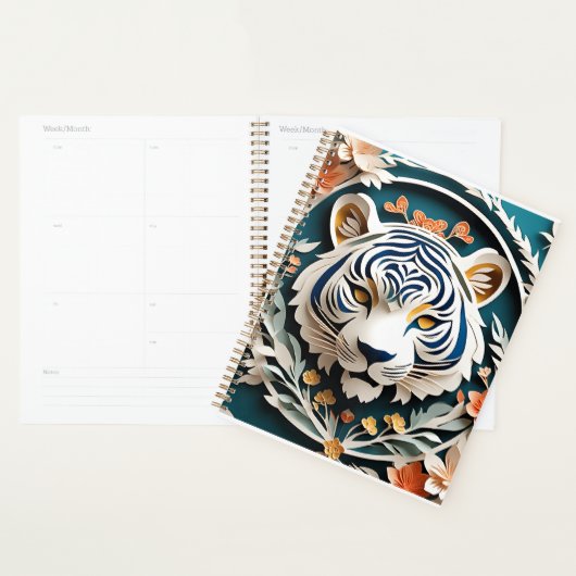 Tijgers zijn een van de populairste dieren in Chin Planner (Display)