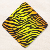 tijgerstapes kartonnen onderzetters (Voorkant)