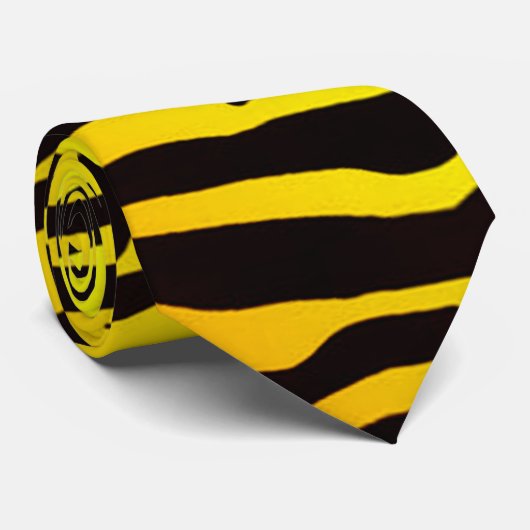 tijgerstapes stropdas (Opgerold)