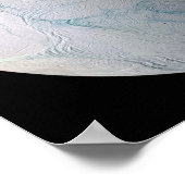 Tijgerstaven, vers, op Enceladus Poster (Hoek)